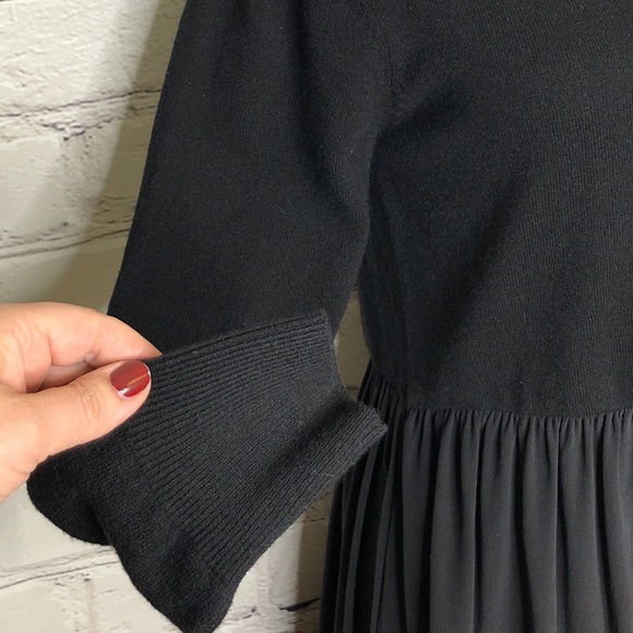 Sundance Wool and Silk Dress - black - Medium - Picture 4 of 7